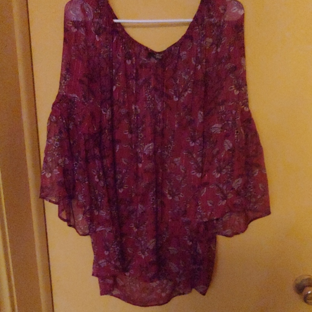 Style & Co Autumn Arrangement Blouse